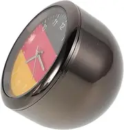 HAWILLOSCH Mini Luminous Car Dashboard Clock Quartz Analog Stick Clip Clock for Air Vent Motorcycle Boat and Home Decor Reliable Electronic Timekeeping Easy to Read at Night