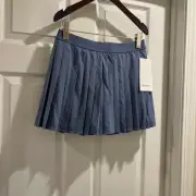 NWT Lululemon High-Rise Pleated Tennis Skirt Oasis Blue OASB Size : 8