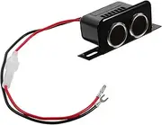 Lighter Car Lighter Socket Splitter 2 Female Sockets 12v Power Outlet Safe for Multiple Devices