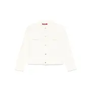[Max Mara Studio] Max Mara Studio Fine-knit Cardigan M WHITE