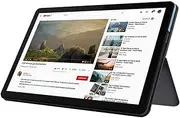 [Lenovo] Chromebook Duet 2-in-1 Chromebook, 10.1" WUXGA (1920 x 1200) Display, MediaTek Helio P60T Processor, 4GB LPDDR4X RAM, 64GB eMCP SSD, Integrated ARM G72 MP3 Graphics, Chrome OS, Ice Blue/Grey