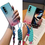 Gradient Beauty Color Sport Strap Nice Case Cover For Samsung Z Fold6 Fold5/4/3