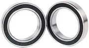 GPMDPCCAZB 2Pcs S6902-2RS ABEC-9 15x28x7 mm Stainless Steel Hybrid Ceramic Bearing 6902 61902 Bicycle Bearings