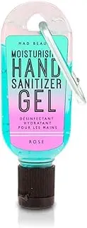 MAD BEAUTY CLIP & CLEAN GEL SANITISER NEON COLLECTION – ROSE