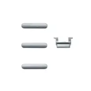 Hard Buttons (Power + Volume + Switch) for iPhone 8 Plus - Silver