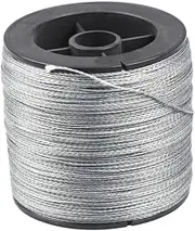BCOATH 300m 4 Strands Braided Fishing Line by Pe Fishing Wire Anti-bite Rope Sensitivity Grey