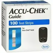Accu-Chek Guide Test Strips For Diabetic Blood Glucose Testing 100 Ct Pack of 3