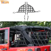 Trunk Rear Side Cargo Mesh Restraint Protection Net for Jeep Wrangler JK 2007-17