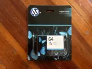 HP Original Color Ink Cartridge 64 Tri-Color N9J89AN Exp: 04/2025 HEWDTN9J89AN