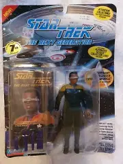 Star Trek The Next Generation Geordi Figure 7th Season Sealed HTF OOP RARE FIG !