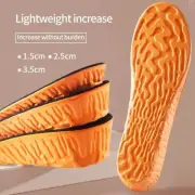 Orthopedic Height Increase Insoles Boost Memory Foam Shoes Pad Feet Care Insole
