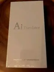 AI Translator F6 13Language Smart Translator 13 Languages Offline Color Is Blue