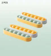 Joybos® Silicone Ice Cube Tray with Lid for Fridge F14 2pcs