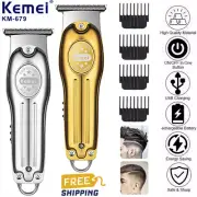 Kemei Men's Hair Clipper Cordless Electric Beard Trimmer Hair Cutting Machine KS