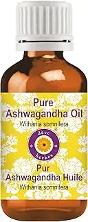 Deve Herbes Pure Ashwagandha Oil (Withania somnifera) 15ml (0.50 oz)