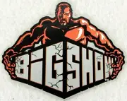 Vintage 2001 WWF WWE Pro Wrestling Sticker Big Show Vinyl Die Cut