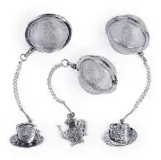 Prodyne Tea Party Stainless Steel Tea Infuser / Tea Ball - Cup, Teapot or Cake