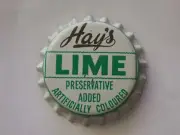 CROWN SEAL BOTTLE CAP LIME HAYS COLAC VICTORIA EXCELLENT UNUSED CONDITION