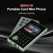 Mini 2.0" Dual SIM Cellphone Speed Dial Feature Cellular GSM Phones 3.5mm Port