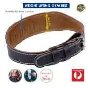 Faux Leather Gym Weight Lifting Belt Back Support Exercise Belt Fitness Training