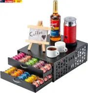 Vertuo Pod Holder Coffee Storage for Nespresso Organizer - Large Capacity 2 Tier