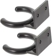 2pcs Mic Wall Mount Hook Microphone Holder for Home Enhanced Sound Secure Reliable Design with Inner for Protection