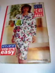 WOMENS UNCUT BUTTERICK 6884 Sewing Pattern DRESS BLAZER JACKET CAREER SIZE 6-10