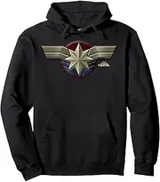 Captain Marvel Movie Chest Symbol Hoodie