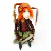 Cloth Art Doll Pattern "Irene Mary" by Jill Maas