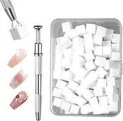 Soft Nail Sponges,Nail Design Sponges Cosmetic Foam | Portable Convenient Polish Painting Manicure Tool for Lovers, Friends