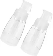 Healeved 2pcs Dispensing Spray Bottle Spray Bottles Reusable Powder Container Travel Powder Container Pp Transparent