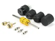 10pcs AC System Cap Schrader Valve Core Remove Air Conditioner Installation Tool