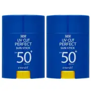 Enesti New UV Cut Perfect Sun Stick SPF50+ PA+++, 20g, 2 units