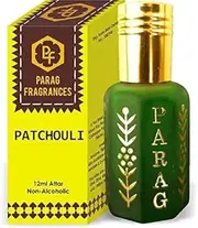 New Patchouli Ah Attar 1 Tola / 12ml (Crystal Series) (Limited Time Launching Offer Pack) Natural Distiled Attar/Alcohol Free Attar/Long Lasting Attar