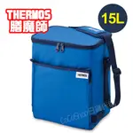 【現貨】日本 THERMOS 膳魔師 5層斷熱 大容量 保冷袋 (藍色) 15L RFD-015 保溫 露營 野餐 保冷