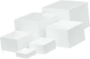 SiaBiced 6Pcs Buffet Riser Food Risers for Buffet Table for Candy Jewelry Brunch