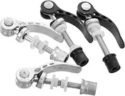 Totority Bicycle Quick Release Clamp Aluminum Alloy Seatpost Clamp Lock Multi-use for Mountain Road Bikes