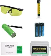 Leak Detector HVAC - Air Conditioner Repair Detection | Portable UV Light Air Conditioner Leak Detector for Basement, RV, Vehicle, Home