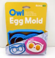 GAMAGO Owl Silicone Mold Cute Shaped Egg Mold for Eggs Pancakes Chocolate Candy