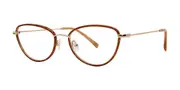 Vera Wang V700 Gold Leaf Women Eyeglasses