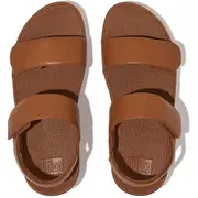 Fitflop Womens Lulu Adjustable Back Strappy Sandals Light Tan UK Size 8 (EU 42)