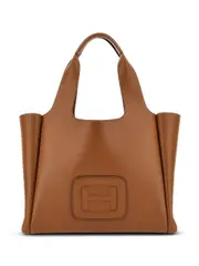 [Hogan] medium H-bag leather tote bag