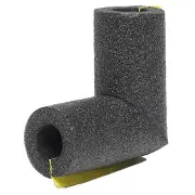 Elbow Pipe Insulation, Polyethylene Foam, Gray, For 3/4-In. Copper Pipe -5ELB78H