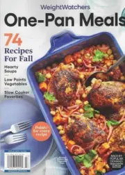 One-Pan Meals- Weight Watchers Magazine- BRAND NEW