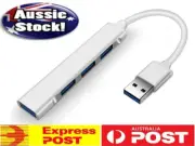 4 Port USB C HUB 3.0 Type C Multi Splitter OTG Adapter for PC Laptop Mac Android