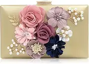 [INOVERA] Ladies Floral Evening Clutch Women Party Wedding Purse Bag