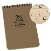 Rite In The Rain Top Spiral 4 X 6 Polydura Waterproof Notebook - Tan