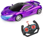 "Remote Control Car for Girls, 2.4GHz High-Speed RC Racing Toy, Rechargeable Ele