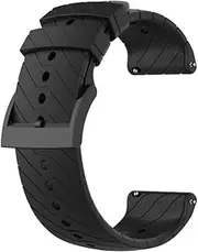 Meiruo 24mm Strap for Suunto D5/7/9/9 baro,Watch Band for Suunto Spartan Sport Wrist HR