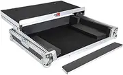 PRO X Cases Prox X-DNMC4000LTBL Flight Case for Denon MC4000 Digital Controller W-Laptop Shelf |